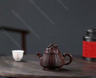 竹編潘壺  竹編潘壺