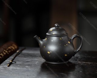 全手工撒金潘壺  全手工撒金潘壺