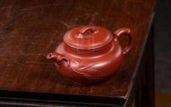 《容竹》宜興紫砂壺茶壺柯俊芬工藝美術(shù)師手工大紅袍