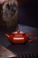 《大彬六方》紫砂壺宜興工藝美術(shù)師手工純泡茶壺茶具大紅袍大彬六方