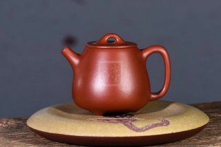 《高石瓢》宜興紫砂壺石瓢茶壺實力派名家手工大紅袍  《高石瓢》宜興紫砂壺石瓢茶壺實力派名家手工大紅袍