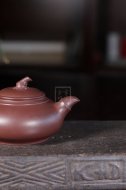 《竹段》宜興紫砂壺實力派藝人純手工茶壺紫泥