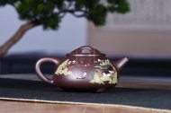 《石瓢》宜興石瓢紫砂壺高級工藝美術師老師手工紅砂紫泥
