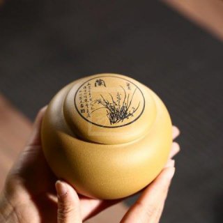 《幽蘭茶葉罐》  《幽蘭茶葉罐》