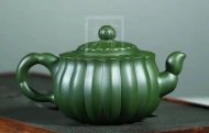 《錦上添花》宜興紫砂壺實(shí)力派名家純手工珍稀民國(guó)綠中壺茶具泡茶壺
