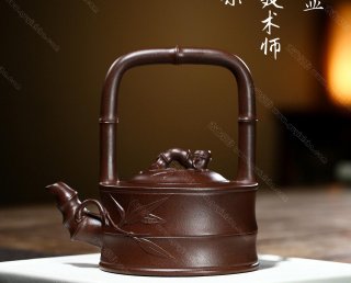 竹段提梁  竹段提梁