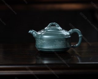 全手工竹鼓壺  全手工竹鼓壺