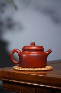 《德鐘》宜興大紅袍紫砂壺全手工茶壺工藝美術師老師德鐘