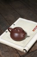 《石瓢》紫砂壺宜興工藝美術員純手工八十年代紫泥石瓢泡茶壺