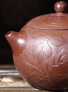 《荷韻西施》宜興實(shí)力派名家手工紫砂壺西施全手工紫泥泡茶壺