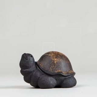 《仰頭龜》宜興紫砂壺全純手工紫泥茶壺  《仰頭龜》宜興紫砂壺全純手工紫泥茶壺