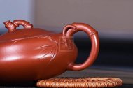 《竹節慕古》宜興紫砂壺實力派名家手工大紅袍創新創新茶壺茶具