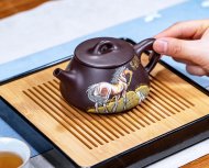 精工作品推薦！品名：馬到成功，泥料：原礦