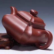 《抽角四方》宜興底槽青工藝美術(shù)師手工紫砂壺茶具四方