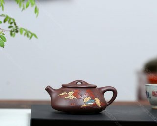 山水石瓢  山水石瓢