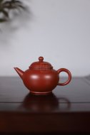 《水平》宜興紫砂壺助理工藝美術師手工水平大紅袍
