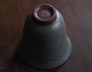 《琴瑟對杯》宜興紫砂壺作品全手工紫泥