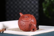 《魚化龍供春》宜興紫砂壺高級工藝美術師手工茶壺茶具大紅袍供春