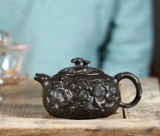 游龍供春  游龍供春