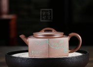 《六方井玉》宜興紫砂壺六方工藝美術師手工黃龍山段泥泡茶壺具